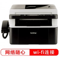 兄弟（brother）MFC1919NW 黑白激光多功能一体机（打印、复印、扫描、传真、有
