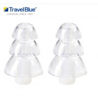 蓝旅（TRAVEL BLUE）专业航空飞行降噪减压硅胶耳塞带线