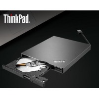 联想 ThinkPad笔记本台式机外置光驱 DVD刻录机 原装超薄USB移动外接光驱4XA0F33838 黑色款