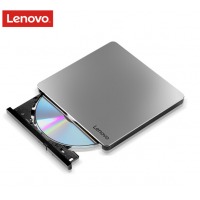 联想（Lenovo）8倍速 铝合金Type-C USB2.0外置光驱 外置DVD刻录机 移动光驱 (Windows/MAC系统/DB85)