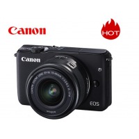 佳能（Canon）EOS M10 M50 M100微单反数码照相机 M10(15-45)黑色 官方标配