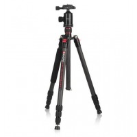 佳能（Canon）单反相机三脚架6D2 80D 6d 5D3 5D4 800D相机便携三角架 捷宝T258摄影三脚架 （碳纤维）