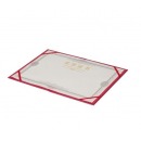 晨光(M&G)尊贤系列12K/230*157mm红色特种纸荣誉证书