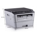 兄弟（brother）DCP-7080D 黑白激光多功能一体机(打印、复印、扫描、自动双面）