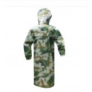 谋福 9293 07风衣式迷彩连体雨衣