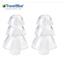 蓝旅（TRAVEL BLUE）专业航空飞行降噪减压硅胶耳塞带线