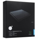 联想（Lenovo）8倍速 USB2.0 外置光驱 DVD刻录机 移动光驱 黑色(兼容Win7/8/10/XP/苹果MAC双系统/DB75-Plus