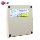 LG 8倍速 USB2.0接口 外置DVD光驱刻录机 玫瑰金色 （兼容windows 8和MAC操作系统）GP65NG60