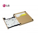 LG 8倍速 USB2.0接口 外置DVD光驱刻录机 玫瑰金色 （兼容windows 8和MAC操作系统）GP65NG60