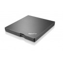 联想 ThinkPad笔记本台式机外置光驱 DVD刻录机 原装超薄USB移动外接光驱4XA0F33838 黑色款