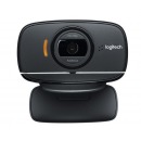 罗技（Logitech） C525 高清网络摄像头 笔记本台式电脑视频摄像头 可旋转折叠 黑