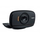 罗技（Logitech） C525 高清网络摄像头 笔记本台式电脑视频摄像头 可旋转折叠 黑