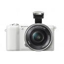 索尼（SONY）ILCE-5100L 入门级微单相机/美颜自拍 照相机 a5100 A5100L（白色）含16-50镜头