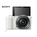 索尼（SONY）ILCE-5100L 入门级微单相机/美颜自拍 照相机 a5100 A5100L（白色）含16-50镜头