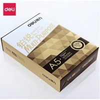 得力（deli）A5打印纸复印纸白纸70g 500张/包 空白凭证纸 电子发票打印纸 铂锐A5/70g/单包