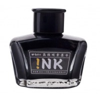 晨光(M&G)黑色高级碳素墨水不堵钢笔水大容量60ml/瓶 AICW9001