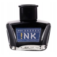 晨光(M&G)蓝黑色高级碳素墨水不堵钢笔水大容量60ml/瓶 AICW9001B