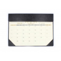 信发（TRNFA）LCH-8282 2019仿真皮大班台历台垫 创意桌面摆件皮质圆角包角日历月历记事计划表