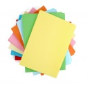 200张1包 彩色复印纸a5彩色打印纸A5彩纸80克 200张浅黄色a5