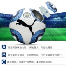 Puma彪马阿森纳球迷版成人学生足球比赛训练机缝基础热粘合足球082897 083257-22【浅蓝】5号