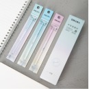 得力(deli)淡雅0.38mm全针管笔芯中性笔签字笔替芯 20支/盒DL-A802