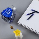 晨光（M&G）可擦纯蓝直液式可换钢笔墨囊 50支装AIC47623