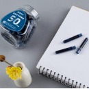 晨光（M&G）可擦墨蓝直液式可换钢笔墨囊 50支装AIC47623