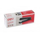 得力(deli)12#金属材质订书机 可装订50页 颜色随机0314