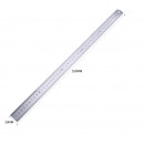 得力(deli) 不锈钢直尺刻度尺公制刻度绘图钢尺50cm DL8050