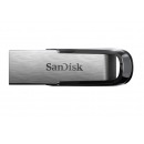 闪迪 （SanDisk）USB3.0 U盘16G CZ73酷铄 银色 读速150MB/s 金属外壳 内含安全加密软件