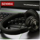 森麦 SM-BT590无线蓝牙耳机头戴式重低音 运动手机音乐耳麦通用