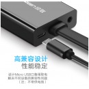绿联（UGREEN）HDMI转VGA线转换器带音频接口 高清视频转接头.