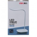 得力（deli）4320 触控开关 办公桌面台灯 LED灯珠 可充电 白蓝随机