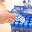 得力(deli)50ml高粘度液体胶 学习办公通用胶水 24只装 办公用品 7302