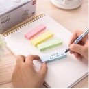 得力（deli）100张4色分条便利贴便签纸 76*19mm记事贴N次贴66307 