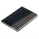 得力(deli)16K120张大号时尚拼接商务皮面本 办公会议记事本笔记本子文具 7910 