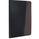 得力(deli)16K120张大号时尚拼接商务皮面本 办公会议记事本笔记本子文具 7910 