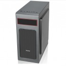 先马(SAMA)工匠1号 电脑机箱 黑色(USB3.0/支持显卡350mm/金属面板/一体成型/)