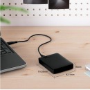 西部数据(WD)1TB USB3.0移动硬盘Elements 新元素系列2.5英寸(稳定耐用 海量存储)WDBUZG0010BBK