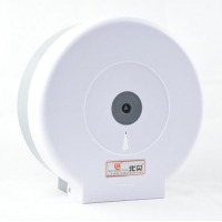 北奥塑料大盘卷纸器纸巾盒厕纸盒防水卷纸架卫生间大卷纸盒厕纸架 白色