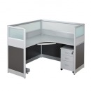 鑫辉 XH-BM1517 L型办公屏风工位 W1500*W1700*H1200