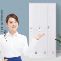 奈高更衣柜储物柜员工衣柜存包柜三门更衣柜