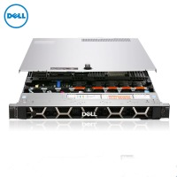 戴尔（DELL）R640机架式服务器 1U双路至强 冗余电源主机 机房托管主机 1颗铜牌3104 6核1.7Ghz 8G|300G10KH330