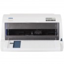 EPSON 615K2针式打印机 平推式针式打印机/打印宽度：82列/复写能力：3+1份/接口：USB2.0/打印厚度：0.53mm
