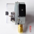 红旗电接点压力表YX-100径向全规格供应 真空电接点ZX-100真空表0-4Mpa