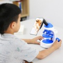 pentaflex 儿童显微镜1600学生实验显微镜高倍便携 1600倍显微镜+全套配件包+50标本