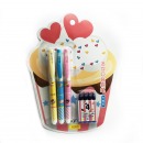 百欣6005，墨囊钢笔-3+4迷你口袋型钢笔组合