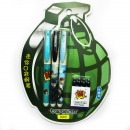 百欣6005，墨囊钢笔-3+4迷你口袋型钢笔组合