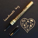 油漆笔 金银白高光笔 签名笔DIY手绘笔签到笔记号笔轮胎笔