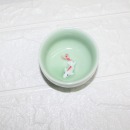 七头鱼茶具 青瓷彩釉锦鲤一壶六杯茶具陶瓷套装功夫茶具礼品公司